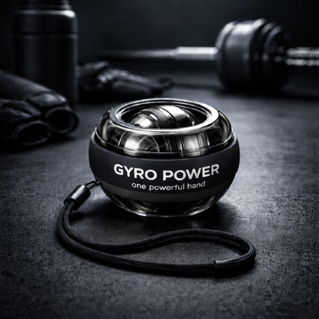 Gyrova™ Power Wrist Trainer – Self-Starting Gyro Ball für Griff- & Unterarmkraft
